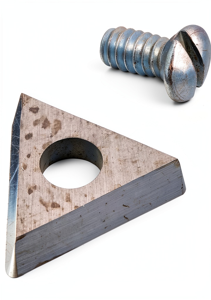 SPC 06510 drilling insert showing machined exterior and cutting edges