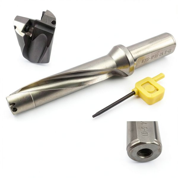 GBJ Drilling Inserts TiN Coated Carbide for Metalworking-3
