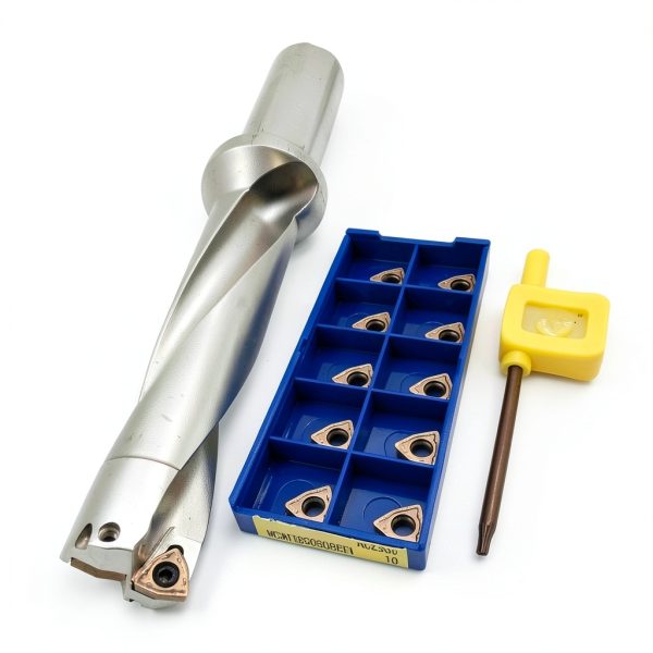 GBJ Drilling Inserts TiN Coated Carbide for Metalworking-0