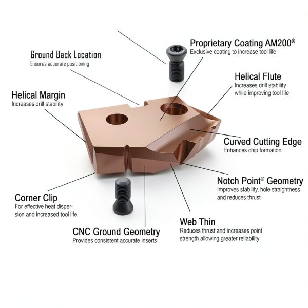 Allied Machine Drilling Insert Coolant Ground Back Design-1