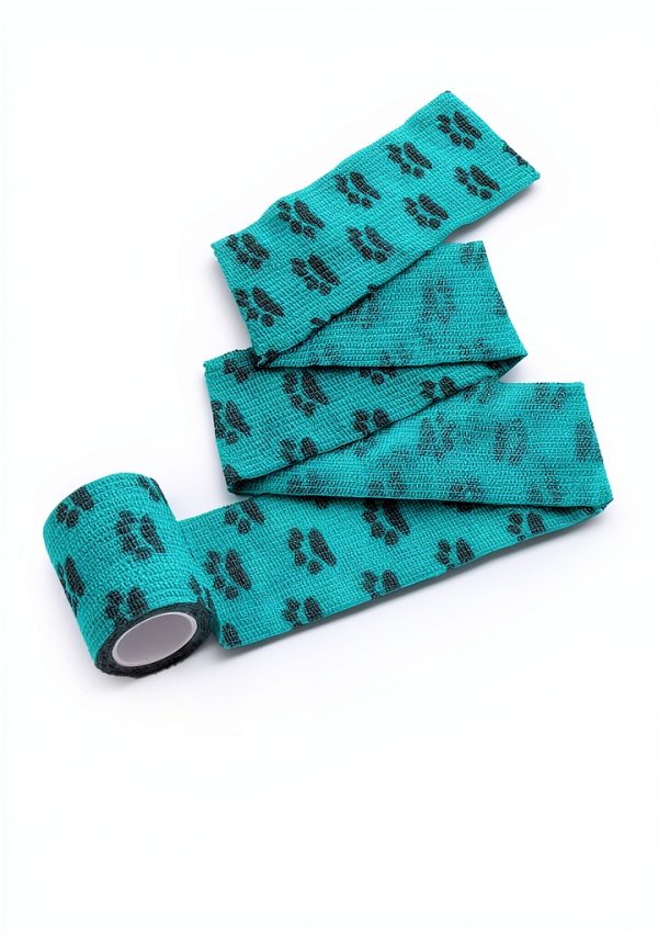 FriPuP Latex Pet Bandage 2 Inch Pawprint-3