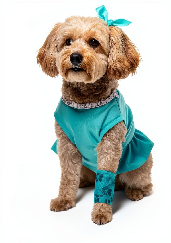 FriPuP Latex Pet Bandage 2 Inch Pawprint-7