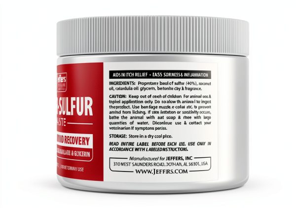 Sulfur Skin Paste Jeffers Pet Care Moisturizer-2