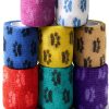 FriPuP Latex Pet Bandage 2 Inch Pawprint-0