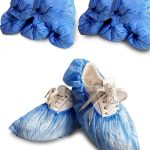 Disposable Non-Woven Fabric Shoe Covers T Buckles SCGFPOE 100PCS-0