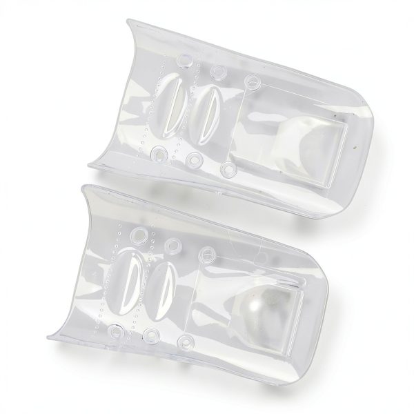 Barber Shoes Cover by Sonew Transparent Silicone Anti-Hair Fall Pair-4