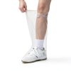 5 Pairs Unisex Tall Shoe Covers – Disposable Waterproof Non-Slip for All Sizes - WHITE-0