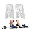 Barber Shoes Cover by Sonew Transparent Silicone Anti-Hair Fall Pair-3