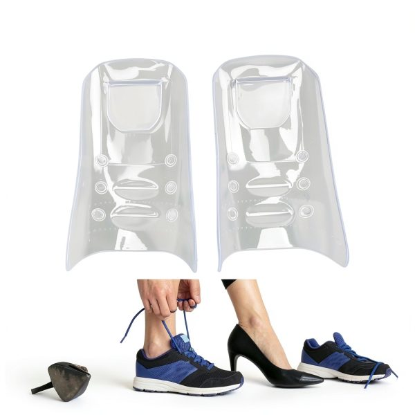 Barber Shoes Cover by Sonew Transparent Silicone Anti-Hair Fall Pair-3