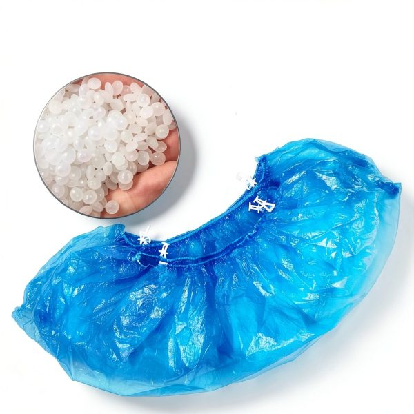 Disposable Shoe Covers for Model G-BD001T Shoe Cover Dispenser - Disposable Blue Booties (100 pcs)-2