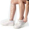 5 Pairs Unisex Tall Shoe Covers – Disposable Waterproof Non-Slip for All Sizes - WHITE-1