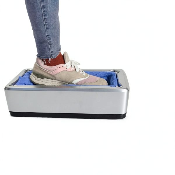 Non-Slip Non-Woven Shoe Covers ZRSCHYG Blue 50pcs Disposable-2