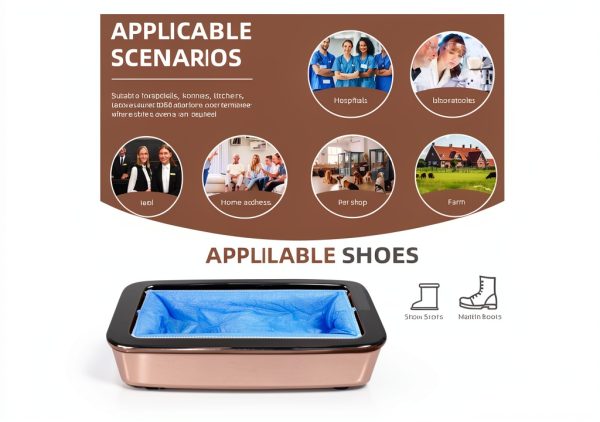 Automatic Shoe Cover Dispenser TimeSpace Slip-3