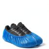 Waterproof Disposable Shoe Covers Pedsox 100pcs Light Blue Elasticized-1