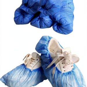 Disposable Non Woven Fabric Shoe Covers SCGFPOE T Buckles Machine-0