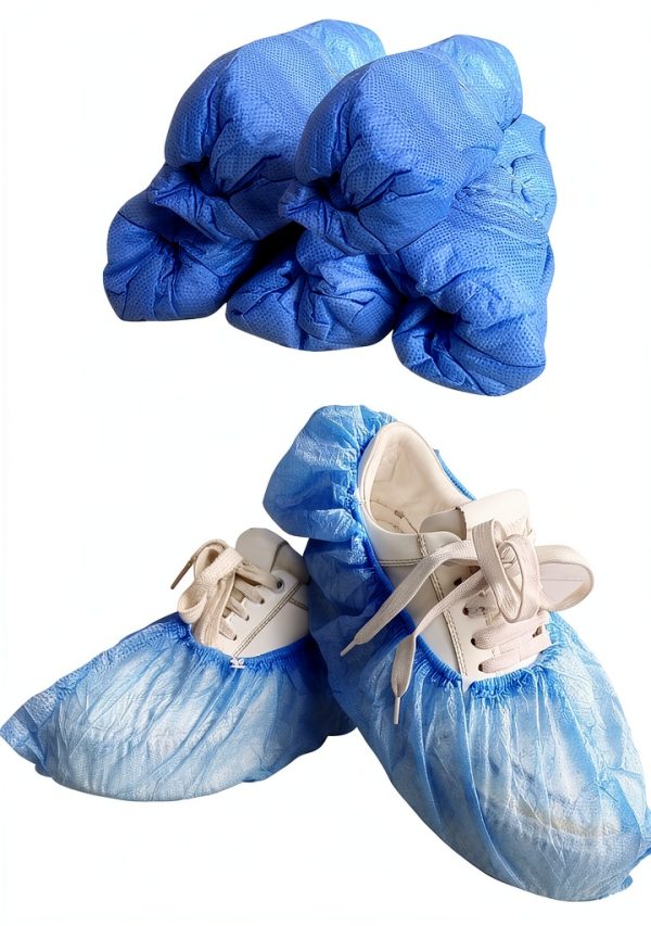 Disposable Non Woven Fabric Shoe Covers SCGFPOE T Buckles Machine-0