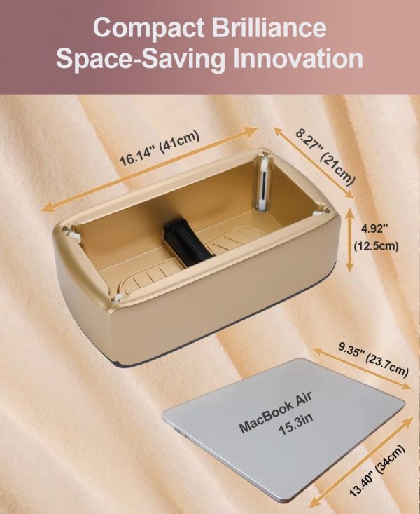 Shoe Cover Machine Viellike Automatic Dispenser with 200 Gold Covers-3