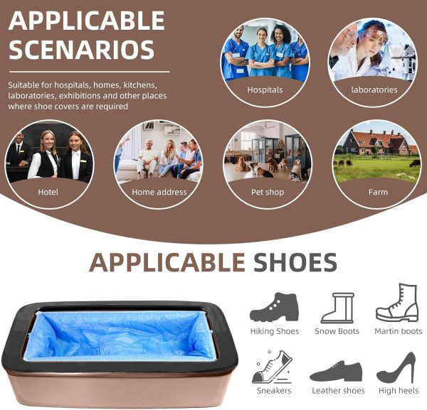 Automatic Shoe Cover Dispenser TimeSpace Slip-6