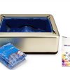 Automatic Shoe Covers Dispenser Becaskly 200 T Buckle Waterproof Gold-4