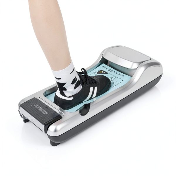 Shoe Cover Machine Dsmsseym Portable Automatic Shoe Film with 3 Rolls-5