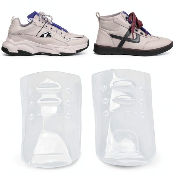 Barber Shoe Covers Transparent Hair Stylist Shoe Covers for Indoor-3