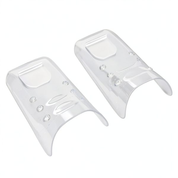 Barber Shoe Covers Transparent Hair Stylist Shoe Covers for Indoor-4