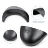 DOITOOL Anti Smash Safety Toe Caps 2 Pairs Black Iron Protectors-7