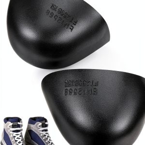 Angoily Antismash Boot Tip Cover – Steel Toe Caps Black Size 10-0
