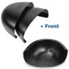 Angoily Antismash Boot Tip Cover – Steel Toe Caps Black Size 10-8