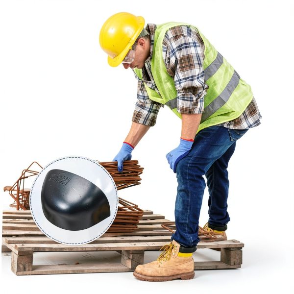 Angoily Antismash Boot Tip Cover – Steel Toe Caps Black Size 10-3