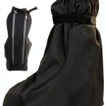 Vive Waterproof Walking Boot Cover for Brace and Cast Non Slip Black-0