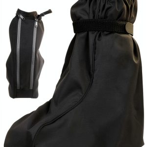 Vive Waterproof Walking Boot Cover for Brace and Cast Non Slip Black-0