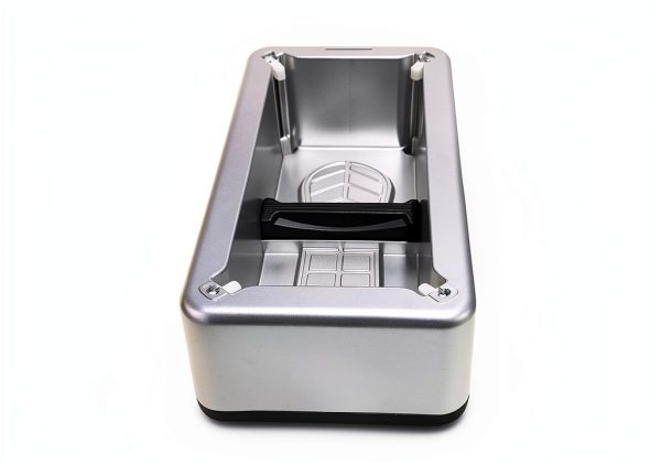 Automatic Shoe Cover Dispenser DASZERX Silver 200 Cover Hand Powered-3
