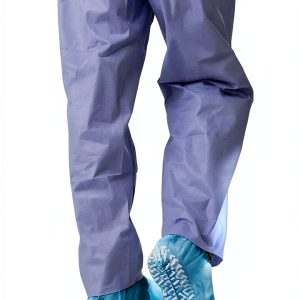 Medline Non-Skid Pro Series Spunbond Shoe Covers Extra Large Blue-0