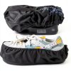TOOSOFt Black Shoe Covers Disposable Non Slip 100 Pack Extra Large for-3