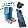 Angoily Antismash Boot Tip Cover – Steel Toe Caps Black Size 10-4