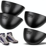 DOITOOL Anti Smash Safety Toe Caps 2 Pairs Black Iron Protectors-0