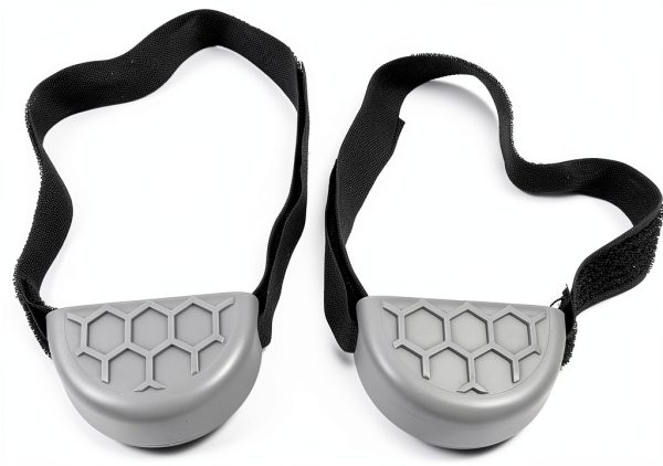 Children Shoe Toe Cover by JAOCDOEN Gray Non‑Slip Protective 2‑pcs-4