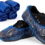 Dustproof Shoe Covers BrandX 40 Pack (20 Pairs) Plastic 13.38x5.71in-0