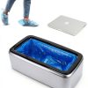 Shoe Cover Dispenser CGZ Automatic Machine with 200 Covers Silver Gray-5