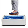 Automatic Shoe Cover Dispenser DASZERX Silver 200 Cover Hand Powered-5