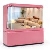 Automatic Shoe Cover Dispenser Svfreyavis – Step‑On Pink 200 Covers-6