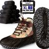 TOOSOFt Black Shoe Covers Disposable Non Slip 100 Pack Extra Large for-0