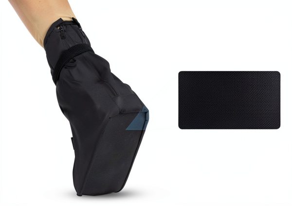 Vive Waterproof Walking Boot Cover for Brace and Cast Non Slip Black-6